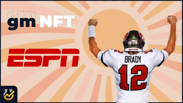 gm NFTs Apr. 7 | ESPN Partners With Tom Brady's Autograph to Create First-Ever NFT Collection