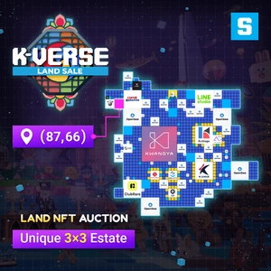 The Sandbox K-Verse Land Sale NFTs